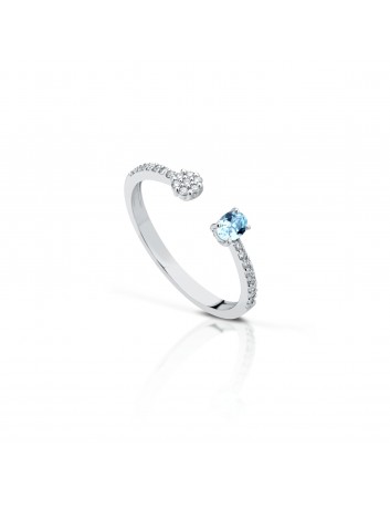 ANELLO STONE ACQUAMARINA