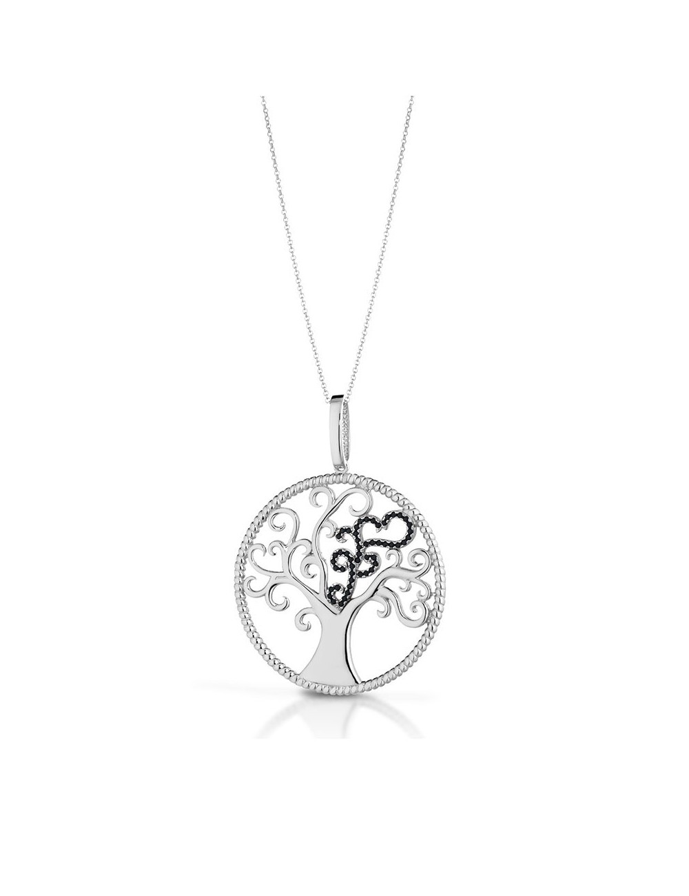 Orecchini DONNA Albero della Vita color Argento Moda idea regalo - ... | su